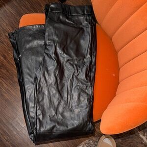 SHEIN Black Straight Leg Pants